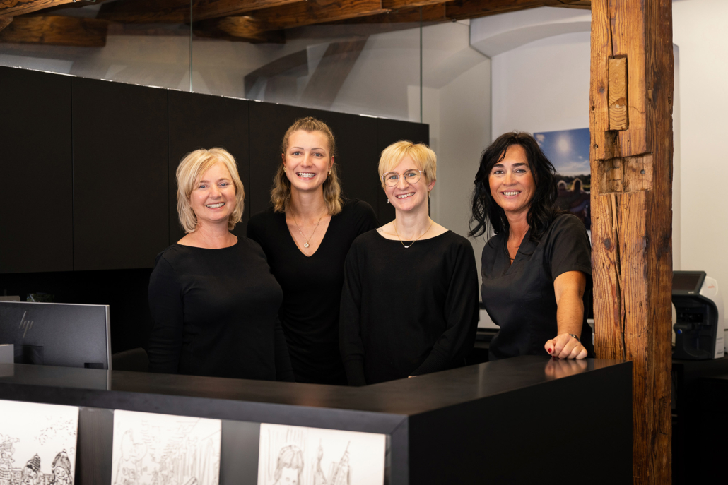 Andrea Häusle, Hanna Kaufmann, Alexandra Salzgeber, Jana Cadilek